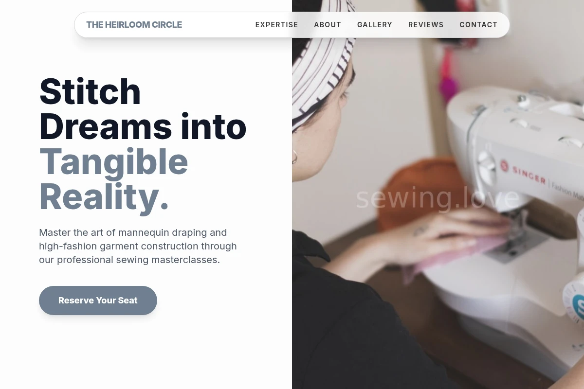 Mannequin Sewing Class