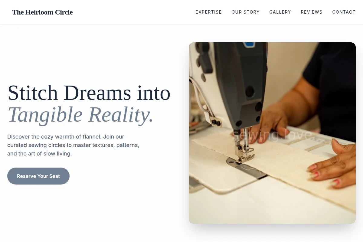 Flannel Sewing Class