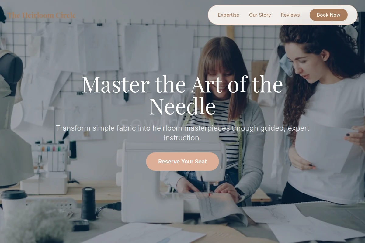 Fabric Sewing Class