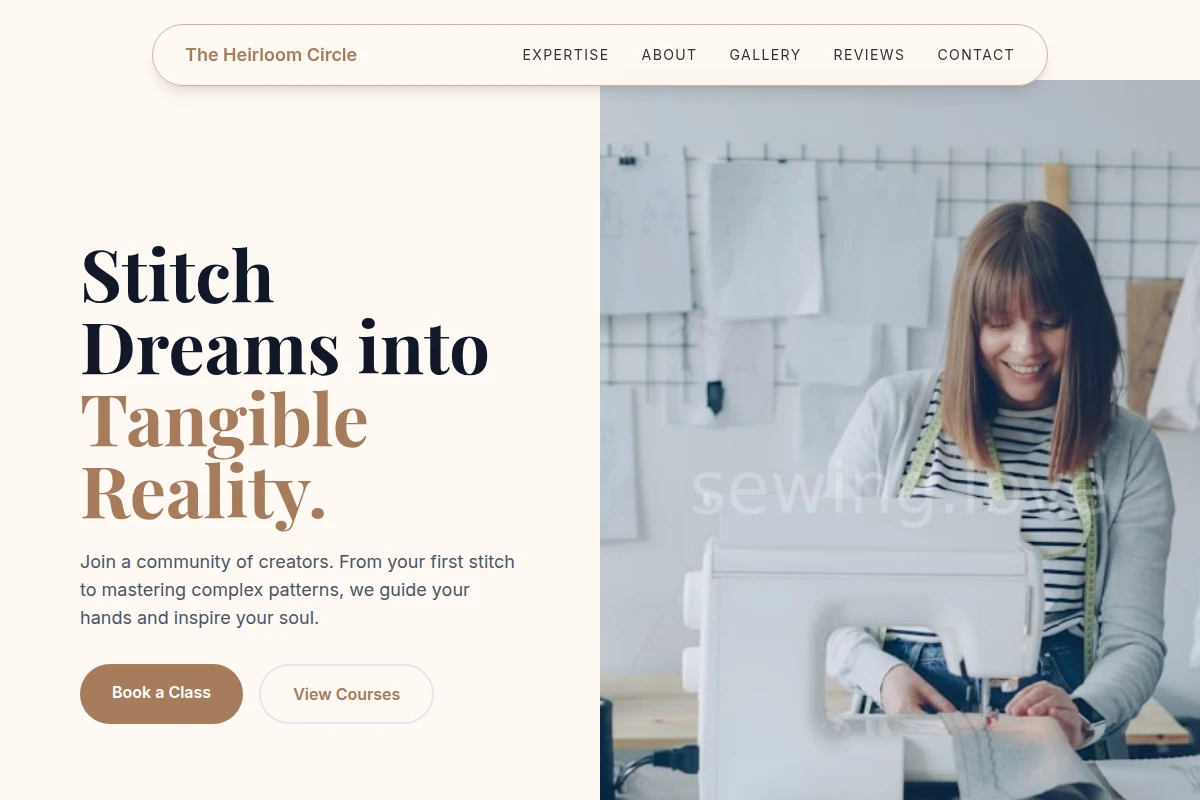 Thread Sewing Class