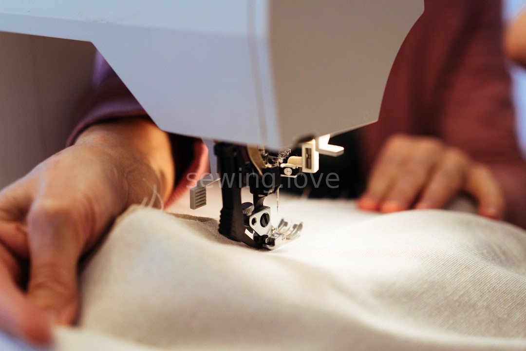 Cinematic sewing background