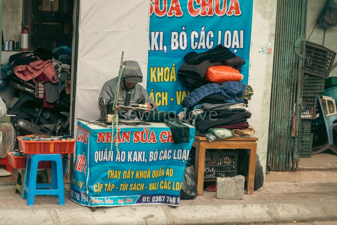 Tailor at work